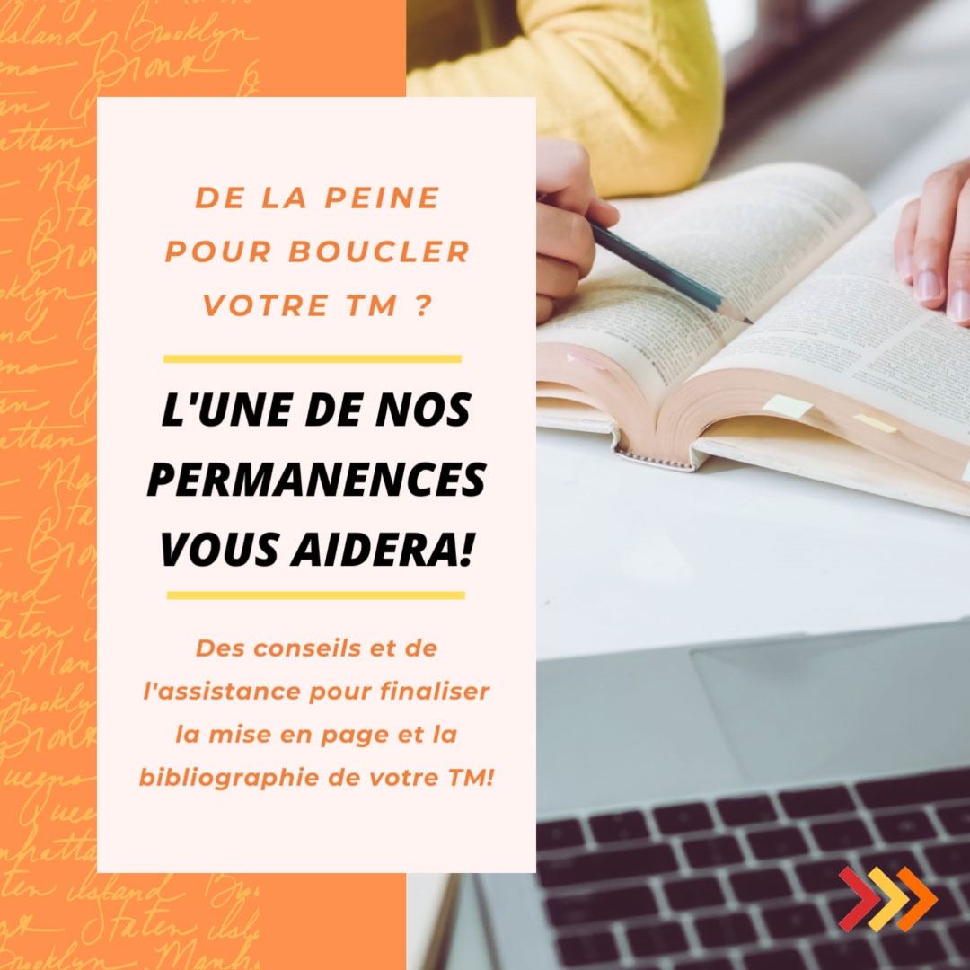 Ateliers Travail de Maturité